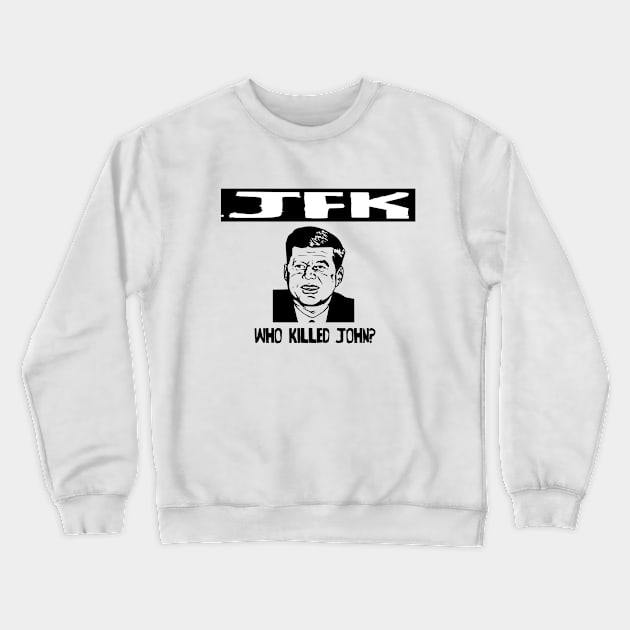 JFK Crewneck Sweatshirt by Spacamaca